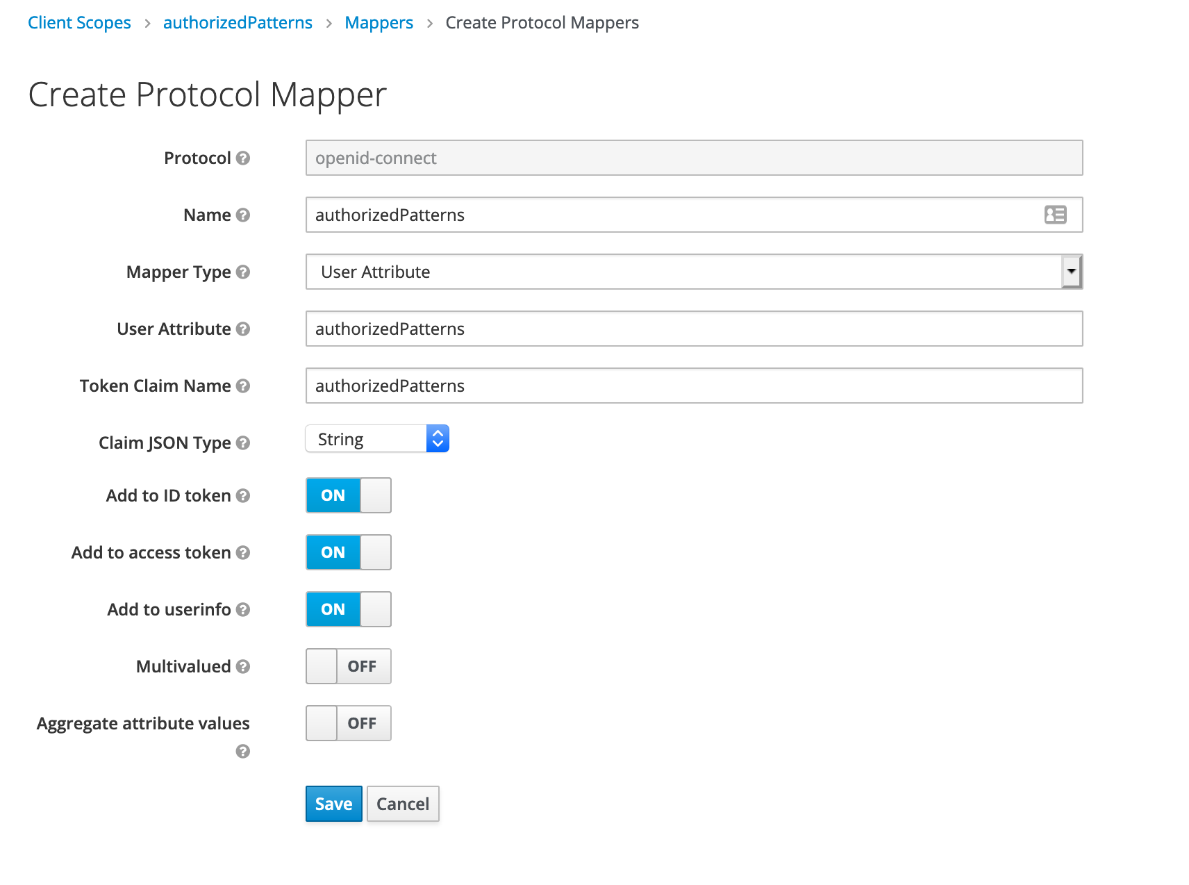 Pattern scope mapper